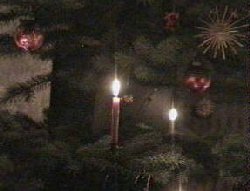 A Candle on a Christmas Tree  (JPEG)